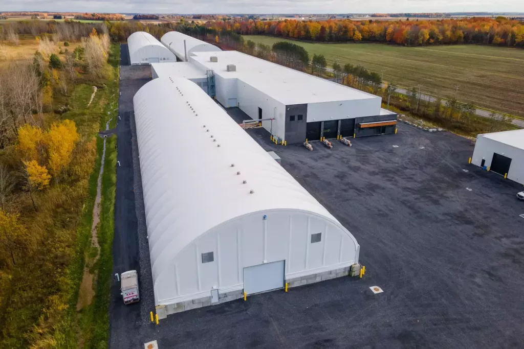 Secteurs 45 Fabric structures for composting facilities and waste management