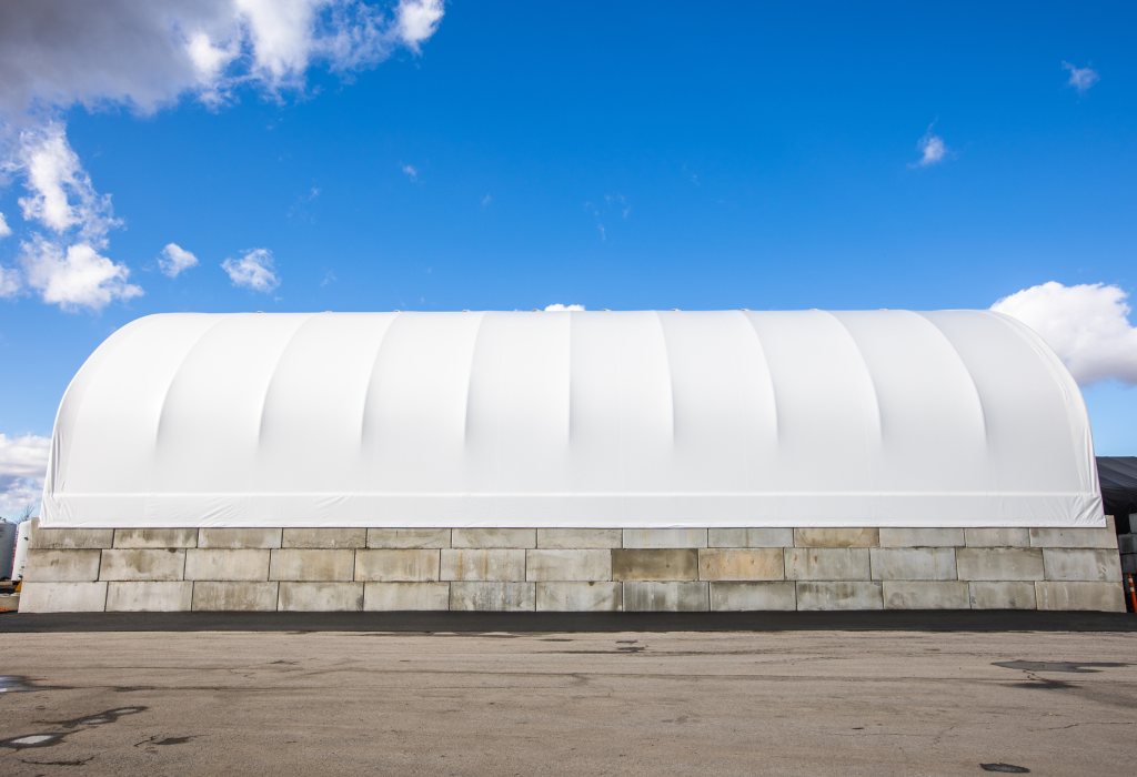 A Guide to Fabric Buildings Foundations 11 megadome foundation block