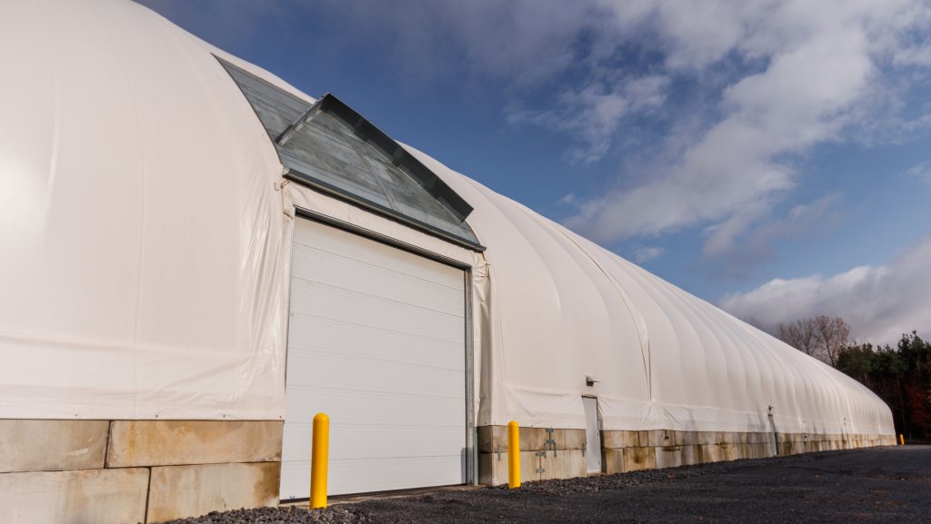 domestic vs imported fabric buildings - doors