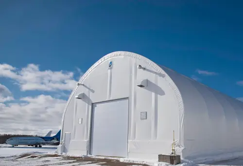 Hangar en toile pour l’aviation