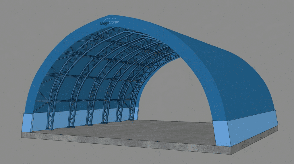 Fabric Building Foundations Type Concrete Slab Foundation