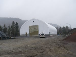 fabric buildings for public works - Transport & Infrastructure Outside