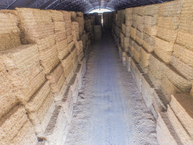 Permanent Fabric Hay Storage Building 15 DJI 0087
