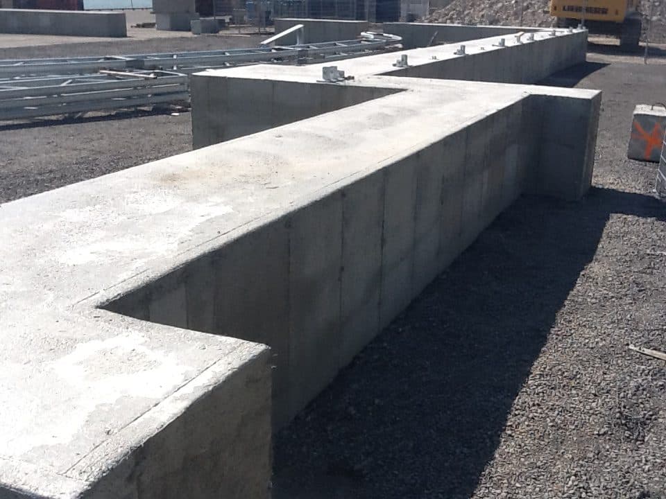 Fabric Building - Continuous Deep Foundation - 100'