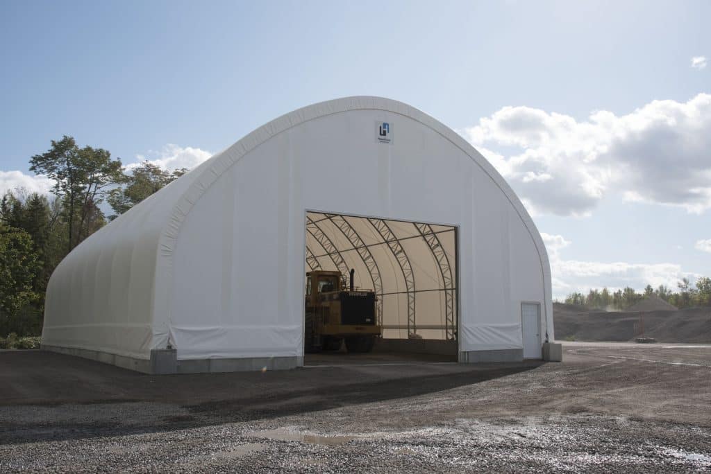 DB Series by Megadome. Industriel Fabric Buildings in Alberta